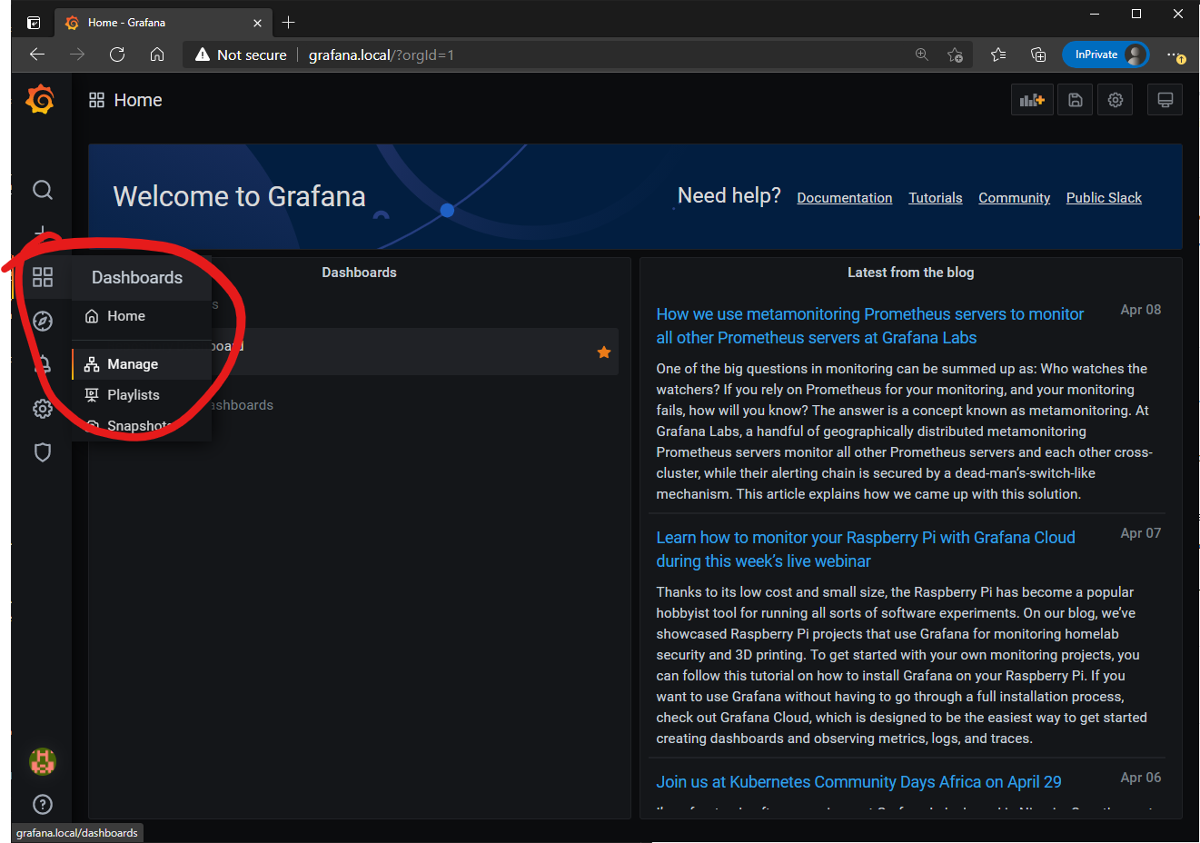 Grafana Configuration